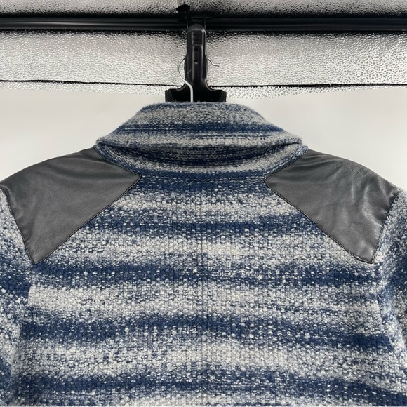 Eleven Paris Shawl Neck Wool Blend Sweater - Picture 7 of 12